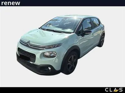 Usata Citroën C3 Feel 83 CV (61 kW) 2019 Blu chiaro Utilitaria