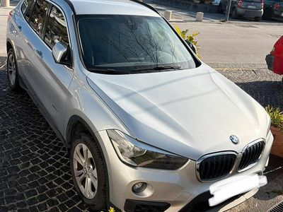 Begagnad BMW X1 Advantage 150 HK (110 kW) 2017 Grå SUV