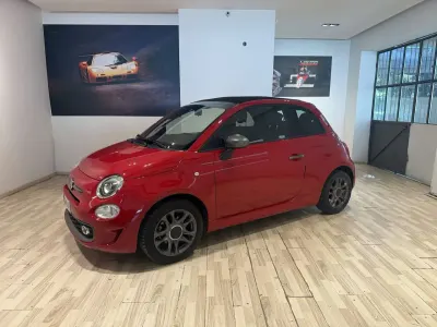Usata Fiat 500C Lounge 69 CV (50 kW) 2017 Rosso Cabrio