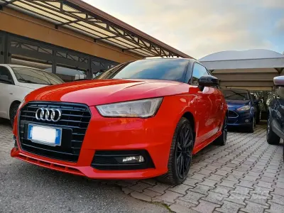 Usata Audi A1 Sport 90 CV (66 kW) 2017 Rosso Utilitaria