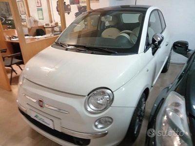 Usata Fiat 500 Lounge 69 CV (50 kW) 2015 Bianco Berlina