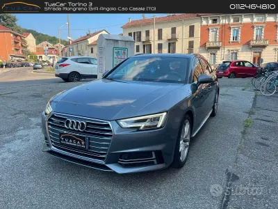 Usata Audi A4 S-Line 188 CV (138 kW) 2017 Grigio Berlina