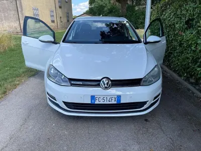 Usata VW Golf VII Comfortline 110 CV (80 kW) 2016 Bianco Berlina