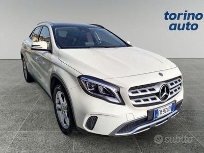 Usata Mercedes GLA200 136 CV (100 kW) 2018 Bianco SUV