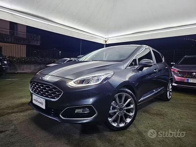 Usata Ford Fiesta Vignale 86 CV (63 kW) 2018 Grigio Utilitaria