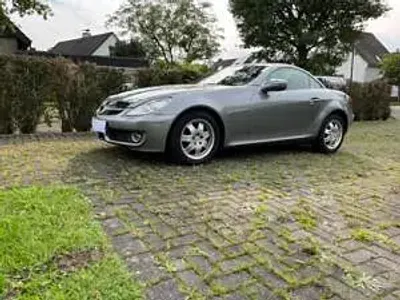 Usata Mercedes SLK200 184 CV (135 kW) 2009 Grigio Cabrio