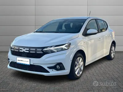 Usata Dacia Sandero Expression 101 CV (74 kW) 2023 Bianco Berlina