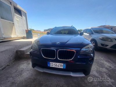 Usata BMW X1 177 CV (130 kW) 2010 Blu SUV