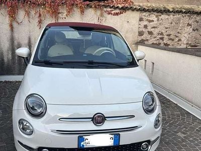 Usata Fiat 500C Pop 69 CV (50 kW) 2020 Bianco Cabrio