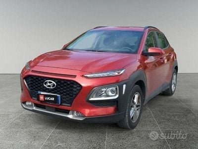 Usata Hyundai Kona Comfort 120 CV (88 kW) 2019 Rosso SUV