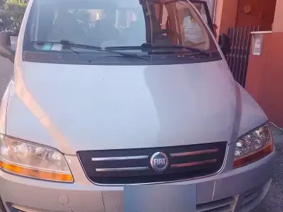 Usata Fiat Multipla 103 CV (75 kW) 2004 Verde Monovolume