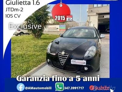 Usata Alfa Romeo Giulietta Exclusive 105 CV (77 kW) 2015 Nero Utilitaria