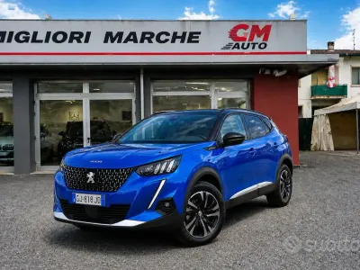 Usata Peugeot 2008 GT-line 131 CV (96 kW) 2021 Blu SUV