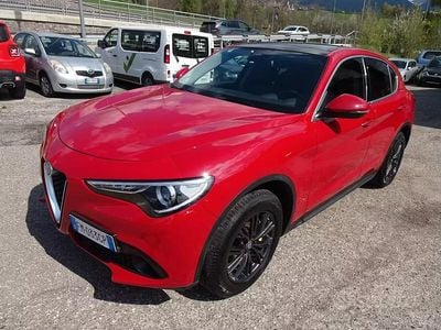 Usata Alfa Romeo Stelvio Executive 210 CV (154 kW) 2017 Rosso SUV