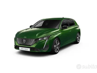 Nuova Peugeot e-308 GT 61 kW (84 CV) 2026 Verde Utilitaria