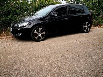 Usata VW Golf VI 105 CV (77 kW) 2012 Nero Utilitaria