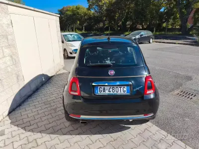 Usata Fiat 500 Collezione 69 CV (50 kW) 2019 Nero Utilitaria