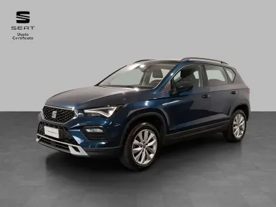 Usata Seat Ateca Business 150 CV (110 kW) 2021 Blu lava SUV
