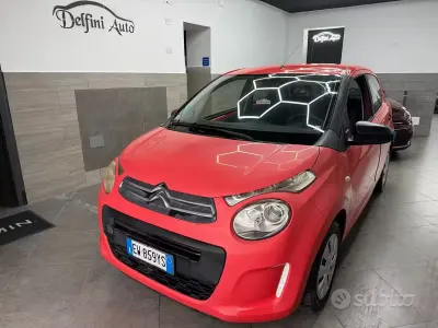 Usata Citroën C1 Shine 69 CV (50 kW) 2014 Rosso Utilitaria