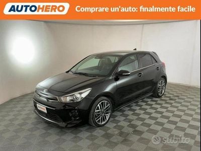 Usata Kia Rio GT-Line 101 CV (74 kW) 2021 Nero Berlina