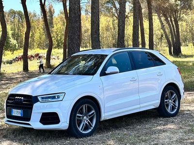 Usata Audi Q3 S-Line 150 CV (110 kW) 2016 Bianco SUV