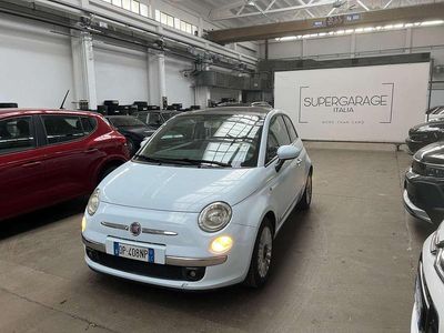 Usata Fiat 500 Lounge 69 CV (50 kW) 2008 Blu/azzurro Utilitaria