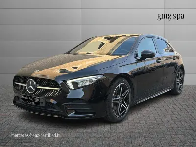 Usata Mercedes A200 Premium 150 CV (110 kW) 2021 Nero Berlina
