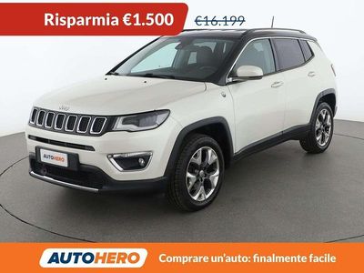 Usata Jeep Compass Opening Edition 140 CV (102 kW) 2017 Bianco SUV