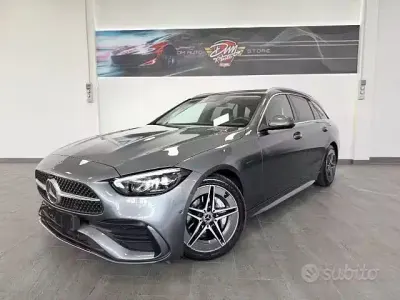 Usata Mercedes C220 Premium 200 CV (147 kW) 2022 Grigio Station wagon