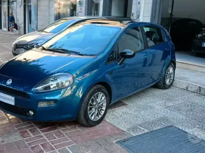 Usata Fiat Punto Lounge 75 CV (55 kW) 2012 Verde Utilitaria
