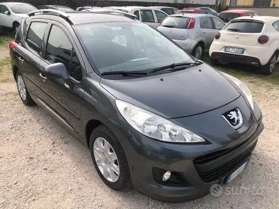 Usata Peugeot 207 73 CV (53 kW) 2010 Grigio Station wagon