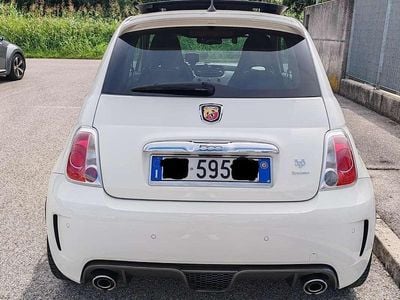 Usata Abarth 595 Turismo 159 CV (116 kW) 2014 Bianco Utilitaria