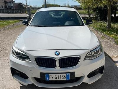 Usata BMW 218 M Sport 143 CV (105 kW) 2014 Bianco Coupé