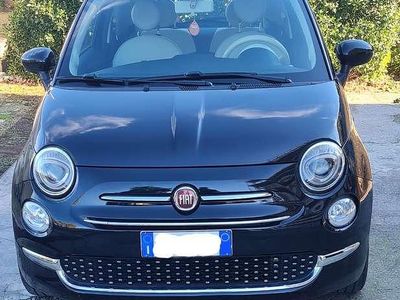 Usata Fiat 500 Lounge 69 CV (50 kW) 2019 Nero Utilitaria