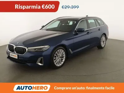 Usata BMW 520 201 CV (147 kW) 2021 Blu/azzurro Berlina