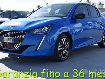 Usata Peugeot 208 Allure 75 CV (55 kW) 2022 Blu Utilitaria