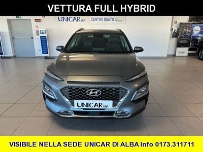 usata Hyundai Kona HEV 1.6 DCT XPrime del 2021 usata a Alba