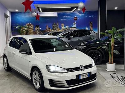 Usata VW Golf VII GTD 184 CV (135 kW) 2015 Bianco Berlina