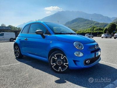 Käytetty Fiat 500S S 69 HP (50 kW) 2019 Sininen Viistoperä