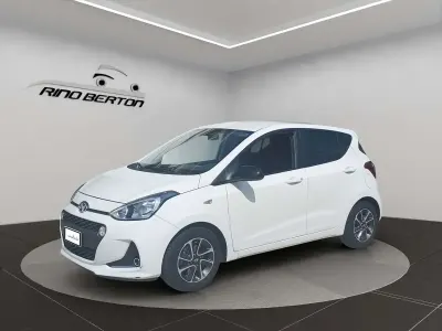 Usata Hyundai i10 67 CV (49 kW) 2019 Bianco Utilitaria