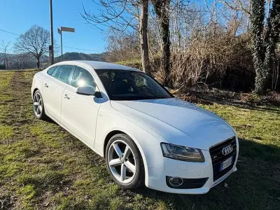 Usata Audi A5 Sportback S-Line 180 CV (132 kW) 2010 Bianco Utilitaria
