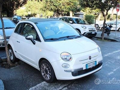 Usata Fiat 500C Rock 69 CV (50 kW) 2010 Bianco Cabrio