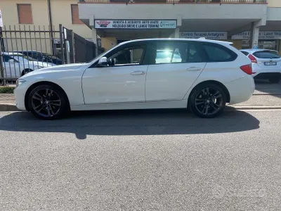 Usata BMW 316 116 CV (85 kW) 2013 Bianco Station wagon