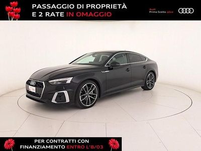 Usata Audi A5 Sportback S-Line 204 CV (150 kW) 2024 Nero mito metallizzato Utilitaria