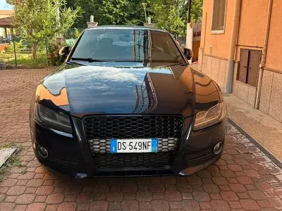 Usata Audi A5 S-Line 190 CV (139 kW) 2009 Nero Coupé