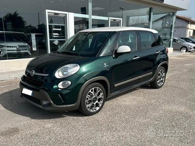 Usata Fiat 500L Trekking 105 CV (77 kW) 2014 Verde Monovolume