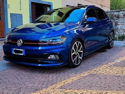 Usata VW Polo GTI 200 CV (147 kW) 2019 Blu Utilitaria
