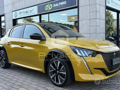 Usata Peugeot 208 GT-line 131 CV (96 kW) 2019 Giallo Utilitaria