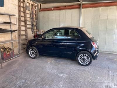 Usata Fiat 500 2009 Blu Cabrio