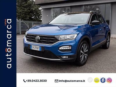 Usata VW T-Roc Style 150 CV (110 kW) 2021 Blu SUV